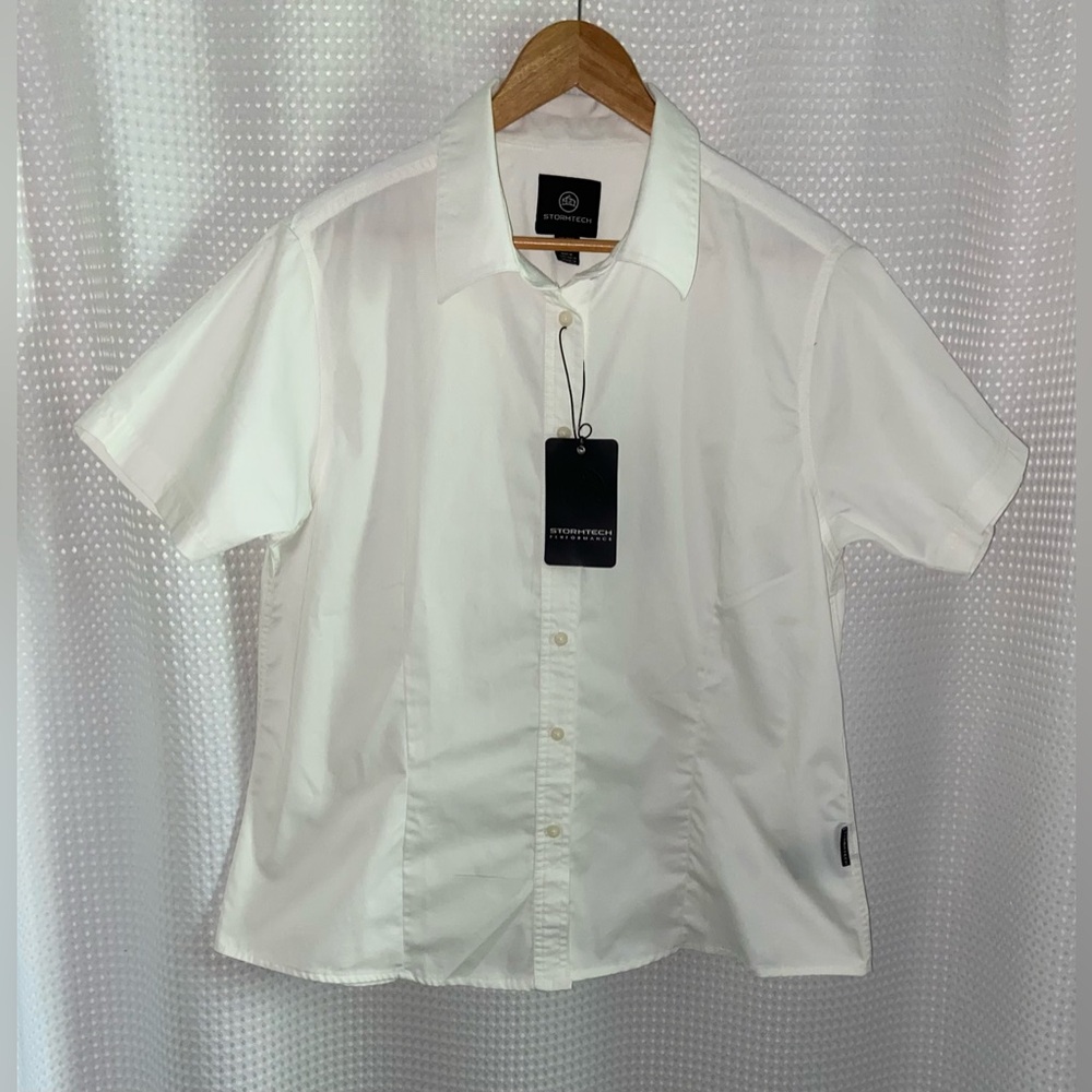 STORMTECH short sleeves buttoned shirt / blouse size XL - Picture 2 of 11